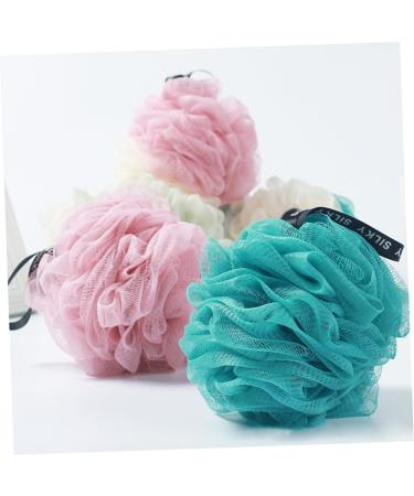 Angoily Shower Ball Mesh Sponge - 2pcs Large Bath Pouf for Women | International Shipping Available - Buy Online on SooperMarket.com