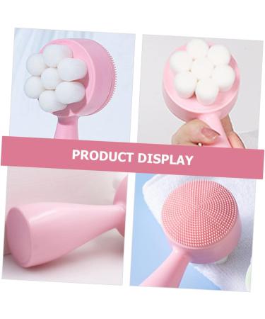 Mikinona Double Sided Facial Cleansing Brush - Manual Face Washer & Exfoliator for Deep Clean Skin Care - Buy Online on SooperMarket.com
