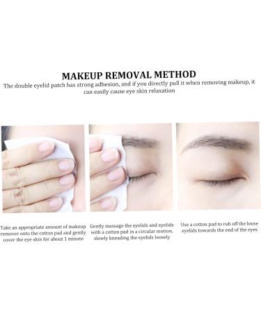 Eyelid Lifter Strips Kit Invisible Self-Adhesive Double Eyelid Tapes with Fork Rod Tweezer for Hooded Droopy Mono-eyelids 300 Pairs - Buy Online on SooperMarket.com