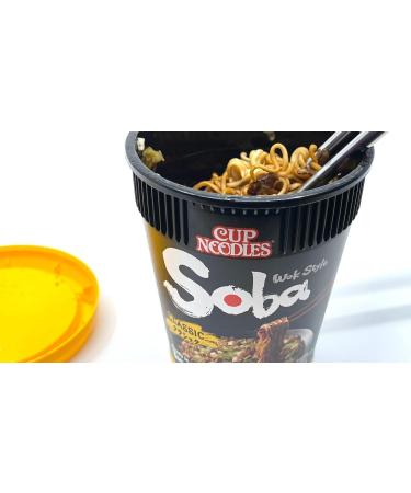 Nissin Soba Classic Pot Noodles Cup Case of 20 | Self Customised Flavours From Wide Range Tastes  - Buy Online on SooperMarket.com