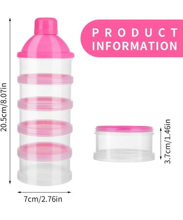 XINRUI 2pcs Portable Infant Baby Milk Powder Dispenser - 5 Layers, 100ml Per Layer - Buy Online on SooperMarket.com