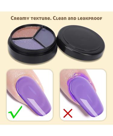 Nail Polish Cream Creamy Texture Practicality Nail Polish Gel Nail Varnish Fashionable for Lover Nail School Art Salon Nail Art (#3) - Buy Online on SooperMarket.com