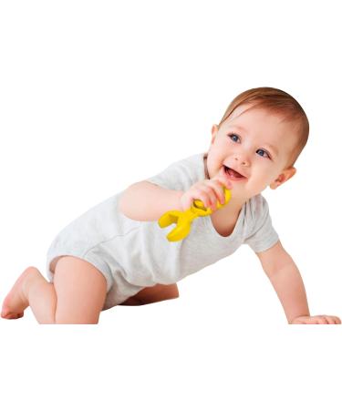 Clementoni 17042 Baby Workbench | Eco-Friendly Development Toys for Toddlers | Motor Skills Tool Box with Hammer & Screwdrivers | Ages 10 Months+ - Buy Online on SooperMarket.com