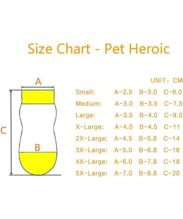 Pet Heroic 8 Sizes Anti-Slip Dog Socks Cat Socks Dog Cat Paw Protector With Rubber Reinforcement Traction Control for Indoor Wear Fit Extra Small to Extra Large Dogs Cats Yellow mode S - Buy Online on SooperMarket.com