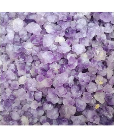 Natural Amethyst Raw Quartz Small Cluster Reiki Stone Crystal Point Specimen Home Decor Raw Crystals Beautiful Crystal Cluster (Size : 60g) - Buy Online on SooperMarket.com