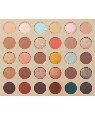 ColourPop YOU'RE GOLDEN Eyeshadow Palette Mega Matte Metallic Semi-Sparkle Glitter Cruelty-Free Super-Pigmented Color