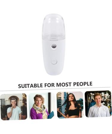 Healeved 1 Set Spray Hydrating Apparatus Portable Spray Mist Pore Handheld Plastic White - Buy Online on SooperMarket.com
