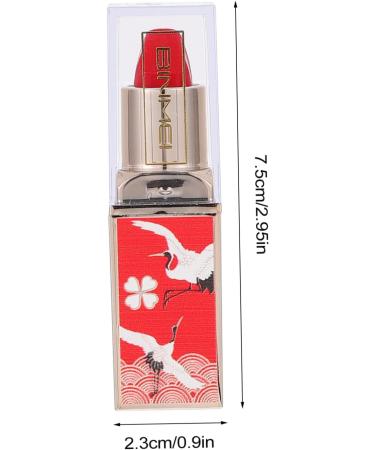 HAPINARY 2pcs Chinese Style Lipstick Non-stick Cup Lipsticks Moisturizing Lipstick Hydrating Lipstick Polymer Clay Cane Lipstick for Lady Lipstick for Women Set Shell Plastic Water Proof 1 count (Pack of 1) As Shown 12 - Buy Online on SooperMarket.com