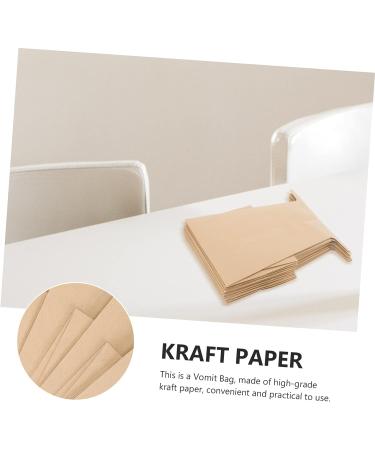 Healifty 30 Pcs Disposable Trash Bags for Car Travel - Air Sickness & Garbage Bags - Light Brown - 21x14.5cm - Pack of 3 - Buy Online on SooperMarket.com