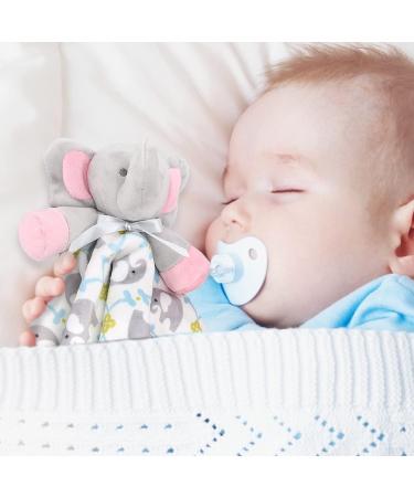 Zooawa Elephant Loveys for Babies - Unisex Security Blanket and Plush Toy for Newborns - Soft and Soothing Baby Gift - Multiple Colors Available - Buy Online on SooperMarket.com