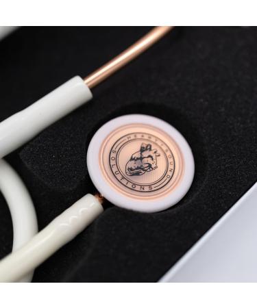 Premium Dual-Head Stethoscope for Nurses & Doctors | Gold Rose Gold Adult-Pediatric | Essential Nurse Accessories | Latex-Free Tubing - Buy Online on SooperMarket.com