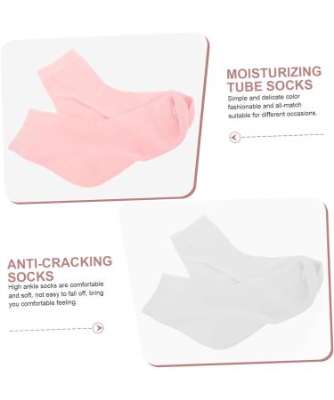minkissy 2 Pairs Socks for Women Womens Socks Cleft Foot Moisturizing Gel Lovers - Buy Online on SooperMarket.com