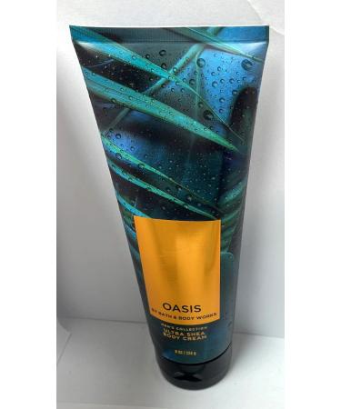 Bath & Body Works Men's Ultra Shea Body Cream 8 oz (Oasis) 8 Ounce (Pack of 1)