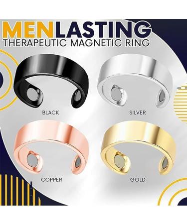 Olux Ring - Magnetic Weight Loss Ring for Women and Men Acupressure Lymphatic Drainage Therapy (E) - Buy Online on SooperMarket.com