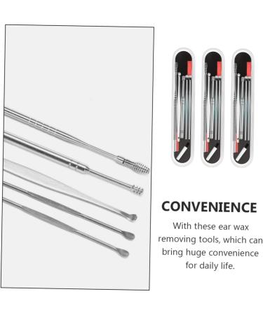 6-Piece Stainless Steel Ear Cleaning Set for Kids - Ear Wax Removal Tool Kit - Buy Online on SooperMarket.com