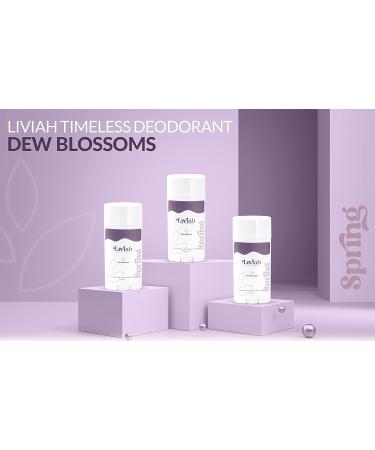 Deodorant Dew Blossom Seasonal Scent - 2.65oz Natural Deodorant for Women, Men & All Ages | Paraben & Aluminum Free, Gentle Underarm Care, 24-Hour Odor Protection - Buy Online on SooperMarket.com