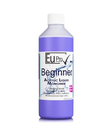 Beginner Slow Setting Acrylic Liquid Monomer salon Sculpting Nails need powder to work (1 Ltr)