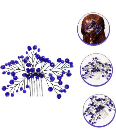 PLAFOPE Bridal Wedding Comb Bridal Headpieces Bridal Side Combs Hair Combs for Women Decorative Wedding Hair Accessories Hair Combs for Women Accessories Hair Comb Clip Bride Hair Comb - Buy Online on SooperMarket.com