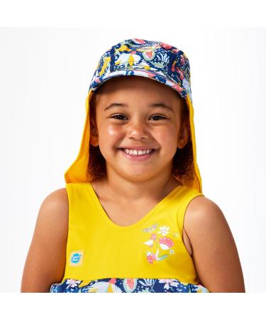 Splash About Baby Kids Legionnaire Sun Hat 1 Year - Garden Delight | Sun Protection for Kids - Buy Online on SooperMarket.com