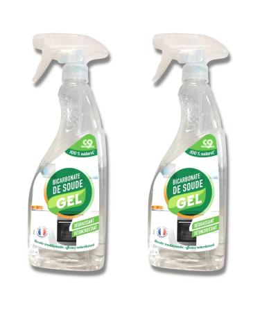 Soda Gel - Ideal for cleaning from floor to ceiling - 2 pieces - Capacity 750 ml