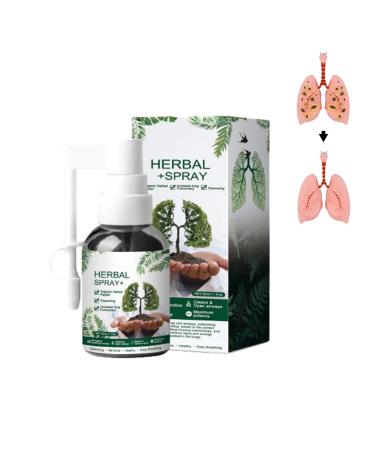 New Trending Medilisk Lung Cleansing Spray Googeer Herbal Lung Cleanse Mist Herbal Lung Cleansing Spray Herbal Spray Cleansing Lung Medilisk Herbal Spray Respinature Spray (1pcs)