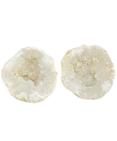 Pair of Agate Geode Natural Reiki Rock Used for Clarity and Purpose Crystal Cluster Gemstone Specimen for Ornaments D cor Artwork Gifts 100-200g Gift (Size : 200-260g)