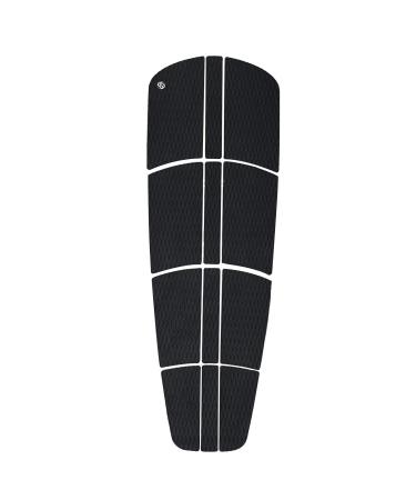 AQUBONA SUP Deck Traction Pad 12 Piece Tail Pads for Stand Up Paddleboard Longboard Surfboard Premium Performance EVA black