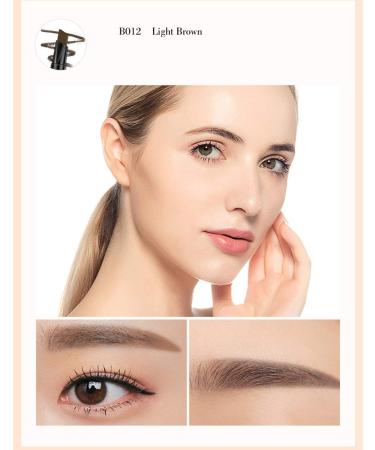Bodermincer Automatic Waterproof Eyebrow Pencil (B012-Light Brown) - 3 Color Options - Buy Online on SooperMarket.com