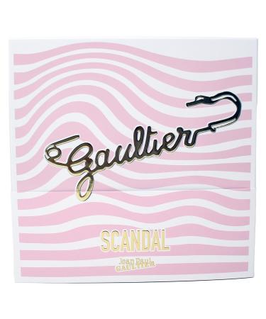 Jean Paul Gaultier Scandal 2-Piece Set for Women (1.7 Oz Eau De Parfum Spray + 2.5 Oz Perfumed Body Lotion) 2.1 Ounce (Pack of 2)