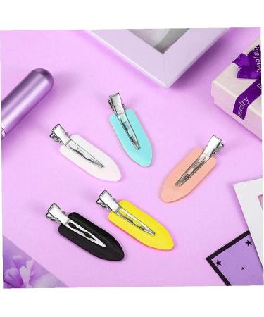 U-K Deft and Attractive No Bend Clips No Kink Hair Clips Hairdressing Pin Clips Makeup Application Clips Women and Girls Headwear Styling Tools Hair Accessories Black - Buy Online on SooperMarket.com