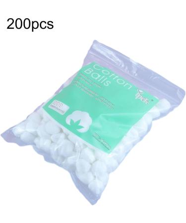 Virtcooy Cotton Balls | Natural Cotton Balls for Nail Polish Remover Home Necessary Absorbent Delicate Lightweight for Sensitive Skin Household Needs Outdoor Travel Use 2. About 200 Grains (Approximately 0.5 Grams) - Buy Online on SooperMarket.com