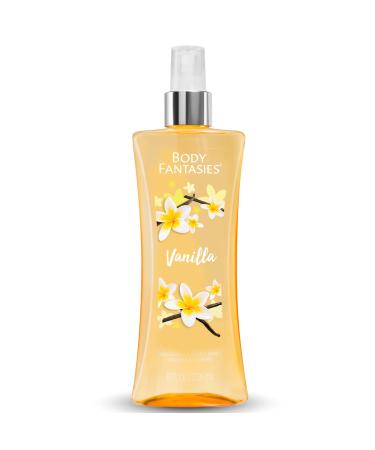 Body Fantasies Fragrance Body Spray Vanilla 8 Ounce 8 Fl Oz (Pack of 1)