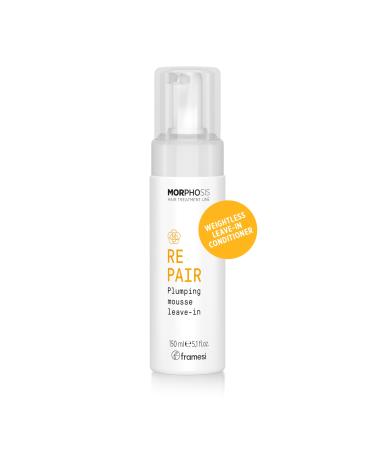 FRAMESI Morphosis Repair Plumping Hair Mousse 5.1 fl oz Weightless Leave In Conditioner