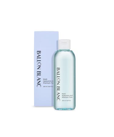 Multi Hyaluronic Acid Premium Toner | pH 5.7 | Rapid Hydrating pH Balancing Toner with Guava Leaf Extract and Niacinamide for Dry Skin | Vegan/Cruelty Free K-Beauty | 6.67 fl oz.