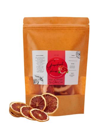 Cocktail Crowd Dried Grapefruit Slices for Cocktails Garnish Air Dried Grapefruit Slices for Drinks Gin Cocktails dehydrated no Sugar no additives Edible Cake Crafts Christmas Decorations