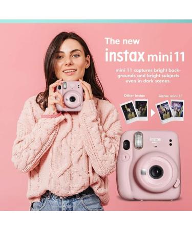 Fujifilm Instax Mini 11 Instant Camera Charcoal Gray + Fuji Film Value Pack (40 Sheets) + Shutter Accessories Bundle Including Compatible Carrying Case Quicksand Beads Photo Album 64 Pockets - Buy Online on SooperMarket.com