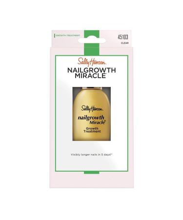 Sally Hansen Nailgrowth Miracle Clear - 0.45 Fl Oz - Nail Strengthener - Buy Online on SooperMarket.com