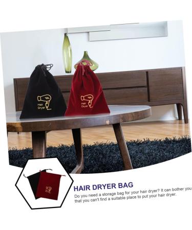 WOONEKY 20 Pcs Storage Bag Blow Dryer Travel Bag Tote Bag for Travel Outdoor Hair Dryer Bags Fabric - Buy Online on SooperMarket.com