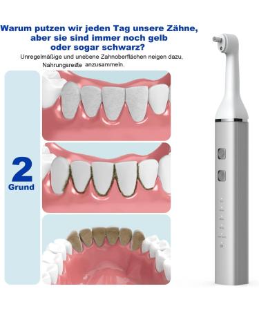 Tooth Whitening Light Set - Professional Bleaching Kit with 3 Toothpastes Rechargeable USB-C 6 Heads & 5 Modes for Polished Bright Teeth - Buy Online on SooperMarket.com
