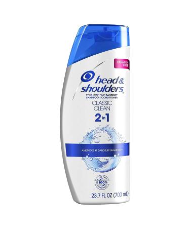 Head&Shldr 2n1 Clean 23.7 Size 23.7z Head & Shoulders Classic Clean 2-In-1 Shampoo Plus Conditioner