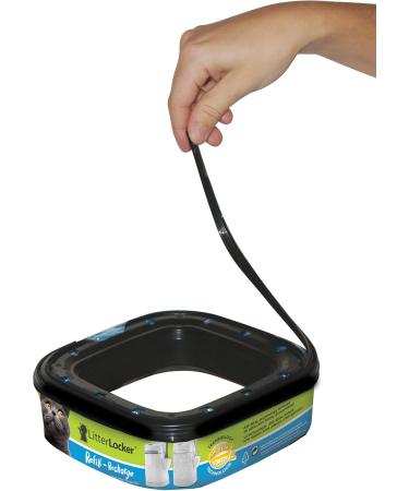LitterLocker Cat Litter Disposal System + LitterLocker Design and Design Plus Refill Locker (Blue) Litter Disposal System + Refill Locker Blue - Buy Online on SooperMarket.com