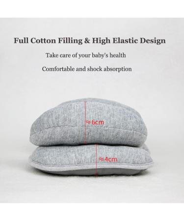 Baby Travel Neck Support Pillow - Infant Headrest for Car Seat & Stroller - Grey - Buy Online on SooperMarket.com