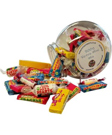 Personalized Customise With Your Own Message 300g Cookie Jar of Swizzles Retro Sweet Mix - Buy Online on SooperMarket.com