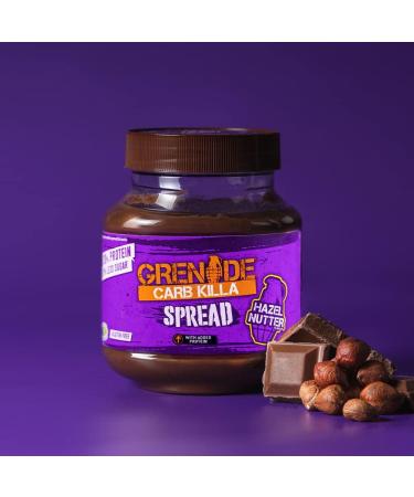 Grenade Carb Killa Protein Spread - Hazel Nutter 1 x 360 g Jar - Buy Online on SooperMarket.com