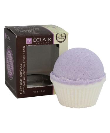 Eclair Naturals Fizzy Bath Cupcake Lavender Vanilla  6 Ounce