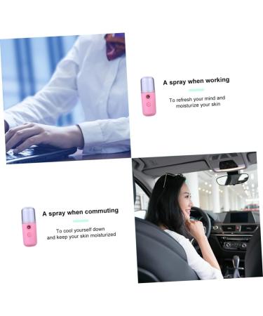 CANIGHT 2pcs Skin Moistener Face Humidifier Mini Portable Humidifier Hand Humidifier Air Diffuser Mist Spray - Buy Online on SooperMarket.com