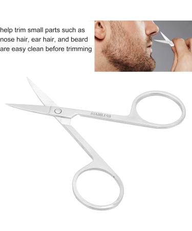 Multipurpose Hair Cutting and Grooming Scissors Set for Men - Beard, Mustache, Ear, Nose, Eyebrow, Eyelash Trimming and Hair Removal Clippers - Buy Online on SooperMarket.com