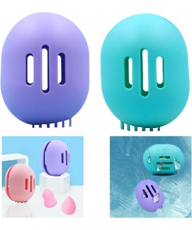 Silicone Makeup Sponge Storage Bag Protects Your Tools Suitable For Makeup - Buy Online on SooperMarket.com