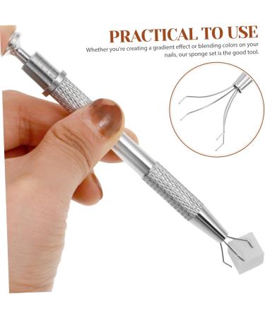 HAPINARY 1 Set Nail Art Scratch Pen Set Nail Art Tools Manicure Tools Nail Art Pick up Tool Manicure Nail Art Tool Sponge - Buy Online on SooperMarket.com