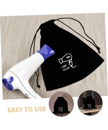 FOYTOKI 2pcs Velvet Bag Hair Dryer Travel Pouch Curling Iron Travel Bag Hair Dryer Bag Hair Dryer Storage Hair Dryer Organizer Hair Dryer Attachments Storage Hair Tool Travel Bag - Buy Online on SooperMarket.com